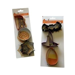 Celebrate It Halloween Metal Cookie Cutters Halloween Shapes